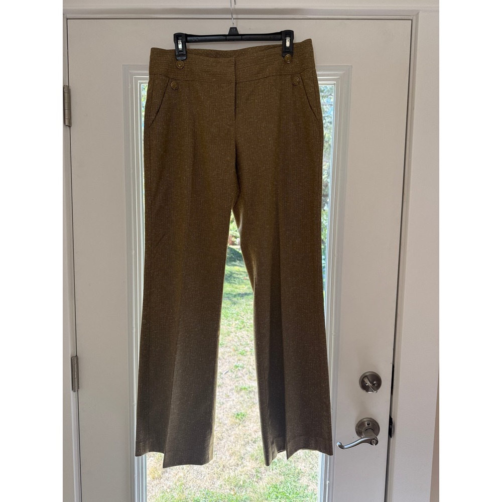 Cabi Women's Mustard Colored‎ Dress Pants Size 10